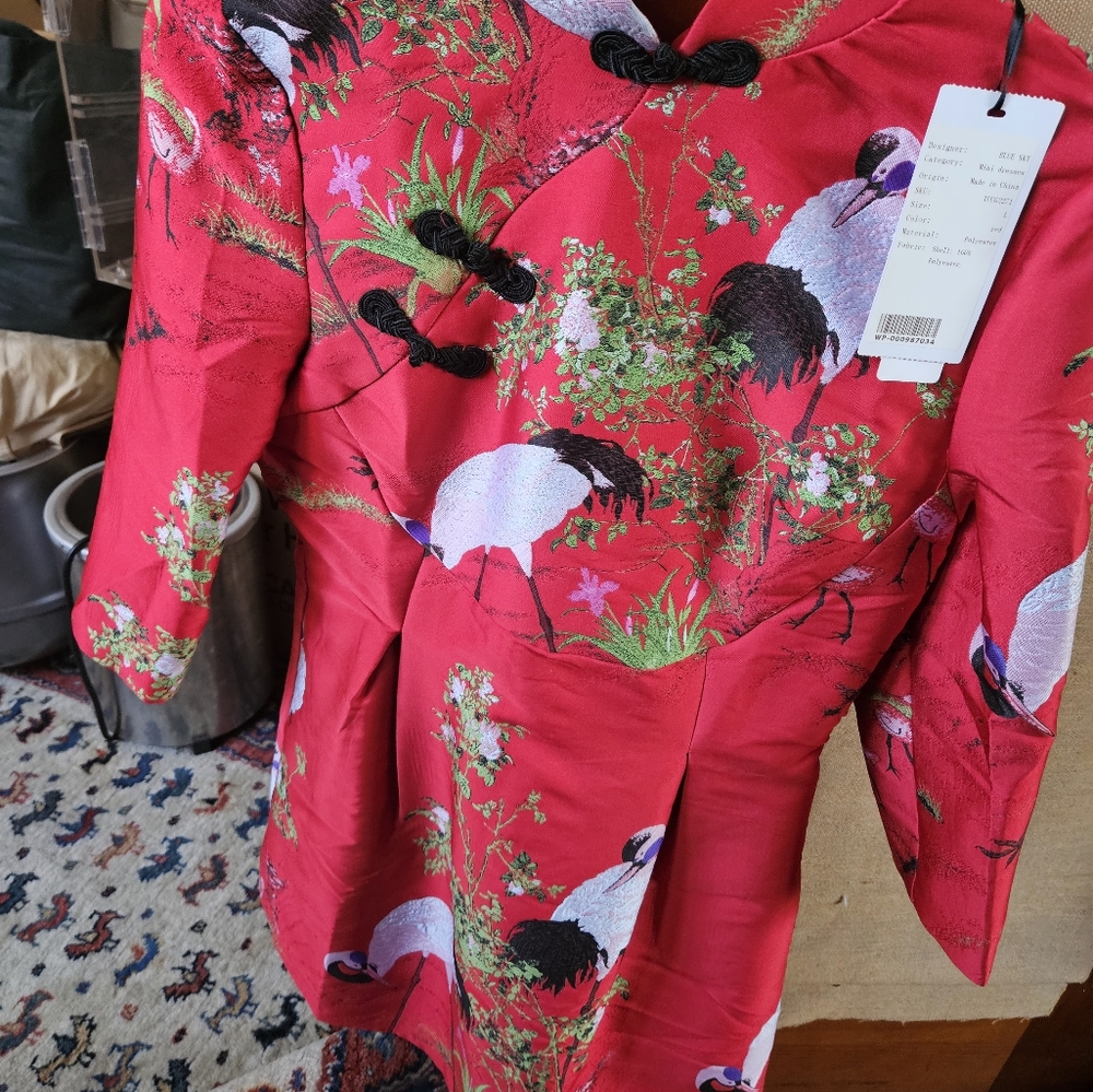 Silk dress